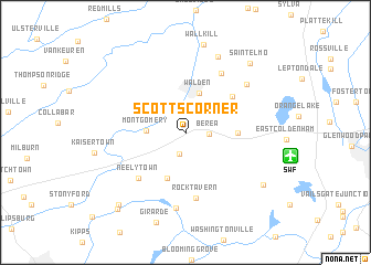 map of Scotts Corner