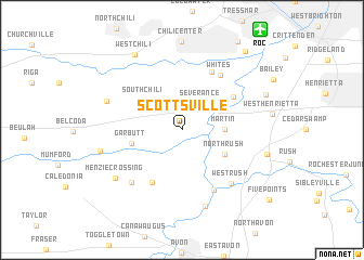 map of Scottsville