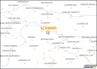 map of Scrahan