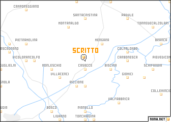 map of Scritto