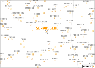 map of Seapossene