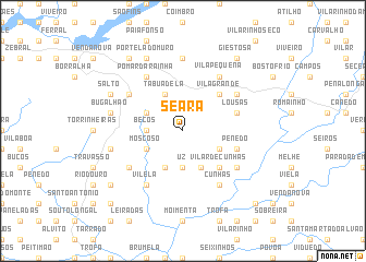 map of Seara