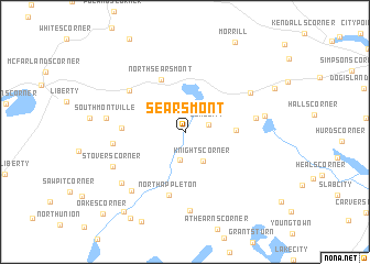 map of Searsmont