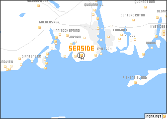 map of Seaside