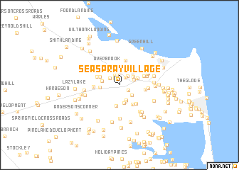 map of Sea Spray Village