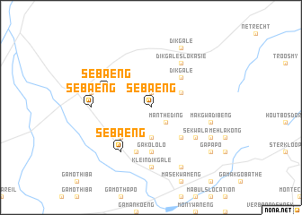 map of Sebaeng