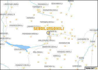 map of Sebai Lundai Kili