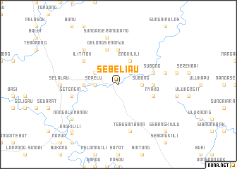 map of Sebeliau