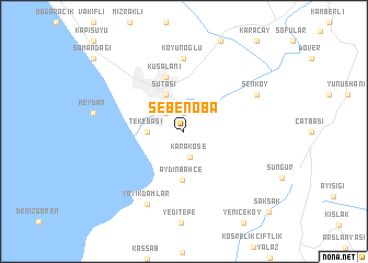 map of Sebenoba