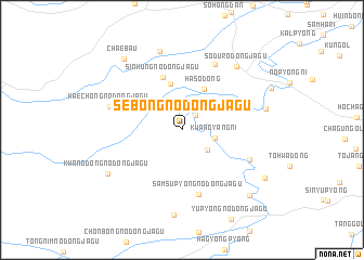 map of Sebong-nodongjagu
