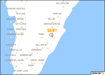 map of Seby