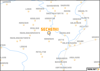 map of Sechenki