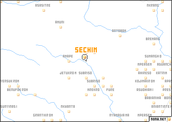 map of Sechim