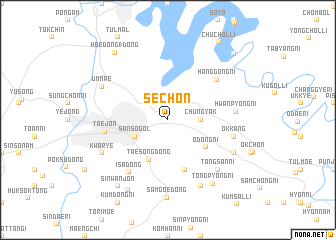 map of Sech\