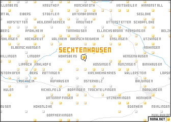 map of Sechtenhausen