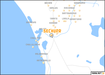 map of Sechura