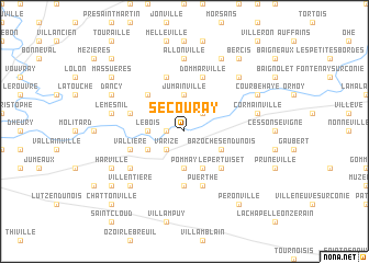 map of Secouray