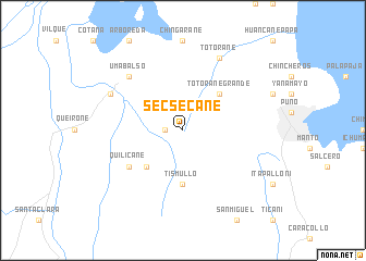map of Secsecane