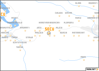 map of Secu