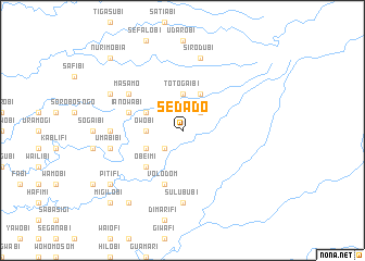 map of Sedado