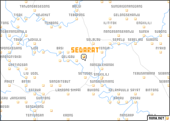 map of Sedarat
