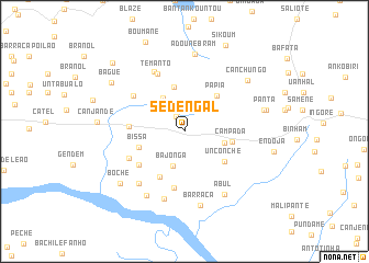 map of Sedengal