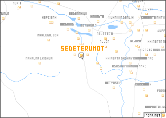 map of Sede Terumot