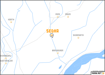 map of Sedha