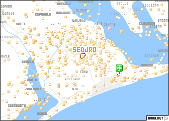 map of Sedjro