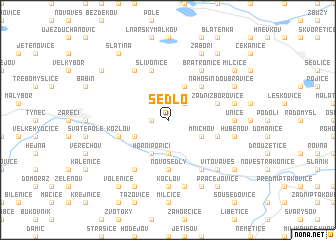 map of Sedlo