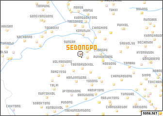 map of Sedongp\
