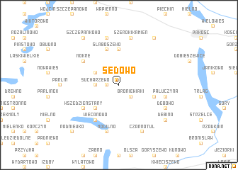 map of Sędowo