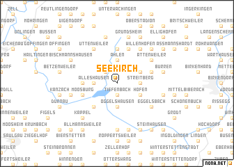 map of Seekirch