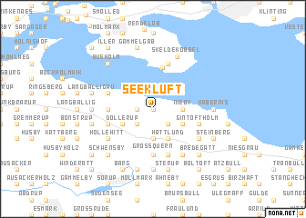 map of Seeklüft
