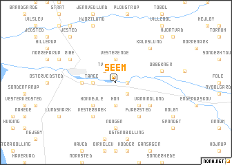 map of Seem