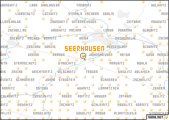map of Seerhausen
