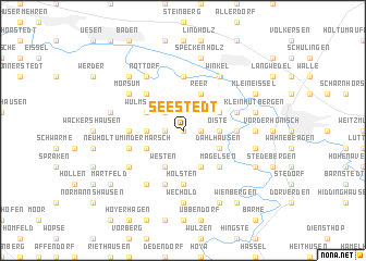 map of Seestedt
