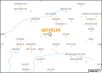 map of Seferler