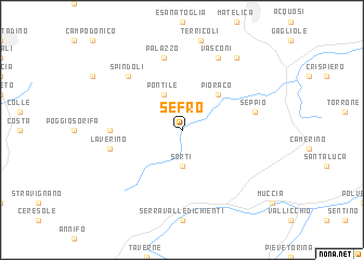 map of Sefro