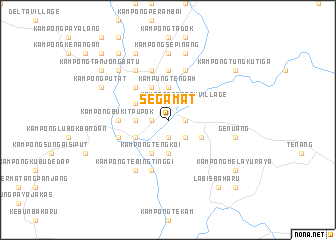 map of Segamat