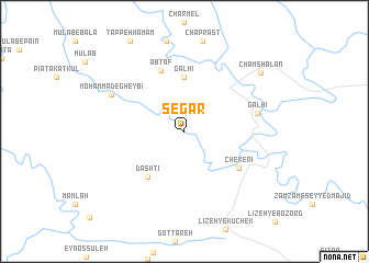 map of Segar