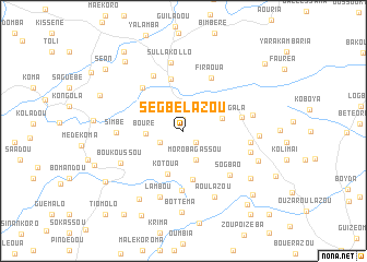 map of Segbelazou