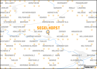 map of Segelhorst