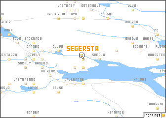 map of Segersta