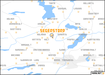 map of Segerstorp