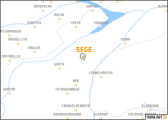 map of Sege