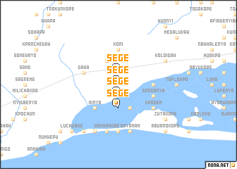 map of Sege