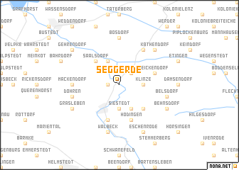 map of Seggerde