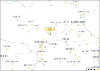 map of Segh