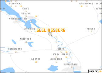 map of Seglingsberg